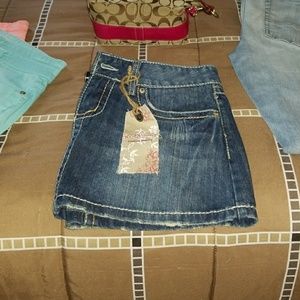Women's denim skirt